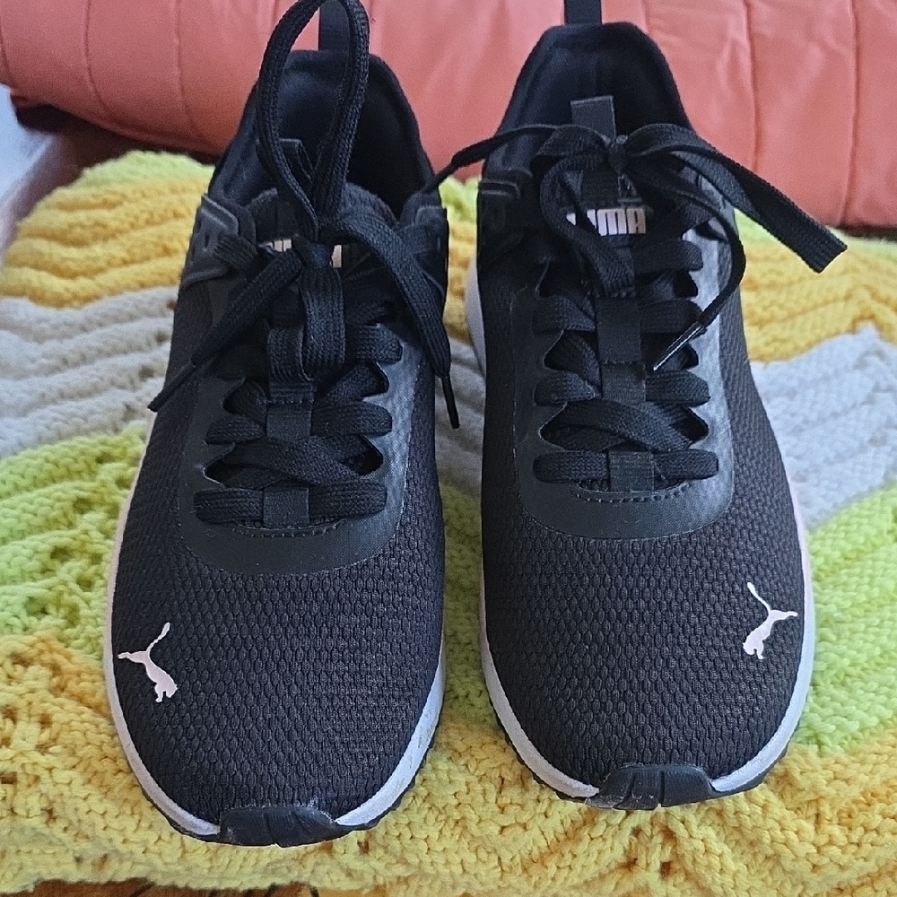 Puma Black Athletic Shoes